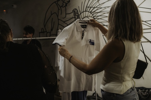 Limited edition Vrba–Wetzler Memorial polo shirt